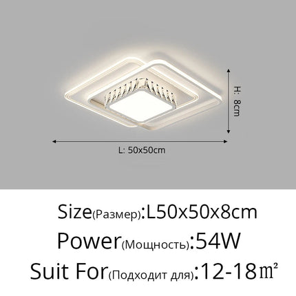 Plafonnier LED moderne et créatif pour intérieur élégant — LZ4X9J