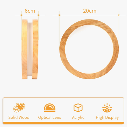 Plafonnier LED moderne en acrylique à fixation murale — LZ4X9T1