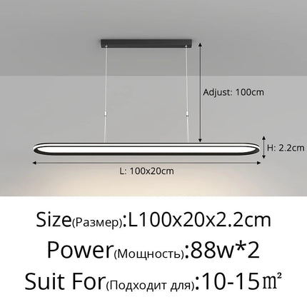 Plafonnier moderne en aluminium avec protection oculaire — LZ4X9J