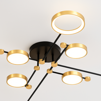Plafonnier LED moderne en aluminium pour intérieur — LZ4X9P2