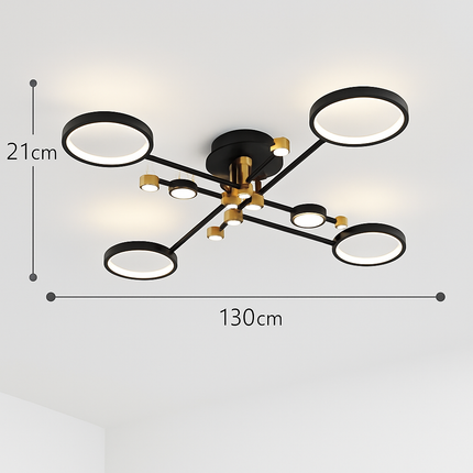 Plafonnier LED moderne en aluminium pour intérieur — LZ4X9P2