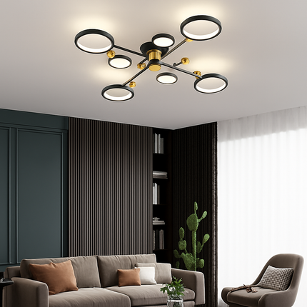 Plafonnier LED moderne en aluminium pour intérieur — LZ4X9P2