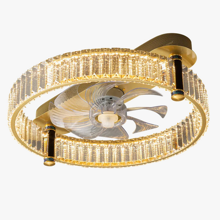 Plafonnier moderne en cristal pour intérieur élégant et lumineux — LZ7D9X