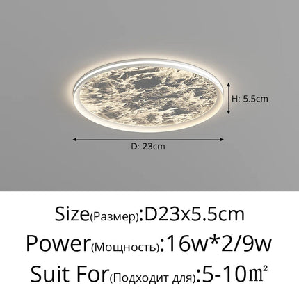 Plafonnier design nuage étoilé style nordique luxueux — LZ4X9T2
