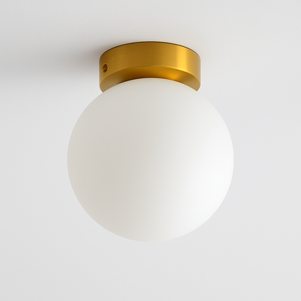 Plafonnier en verre au design moderne pour un éclairage raffiné — LZ4B7XQ