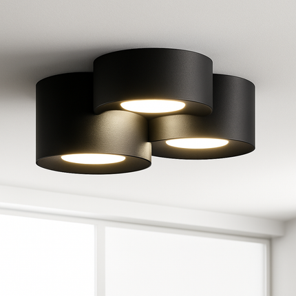Plafonnier LED moderne cylindre minimaliste pour intérieur — LZ4N7Q2