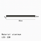 80cm-Noir / Intensité variable