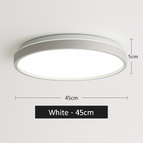 Blanc - 45 cm / Chaude