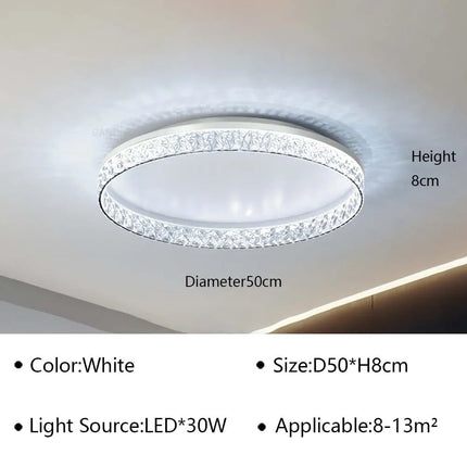 Plafonnier LED moderne pour décoration intérieure — LZ4X9M