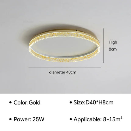 Plafonnier LED moderne pour décoration intérieure — LZ4X9M