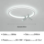 Blanc 40cm / Tricolore (pas de RC)