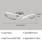 Argent D68cm / Blanc froid (pas de RC)