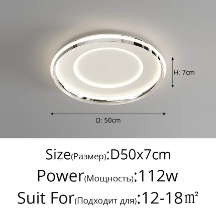 Plafonnier LED nordique au design créatif pour intérieur — LZ4X9QJ