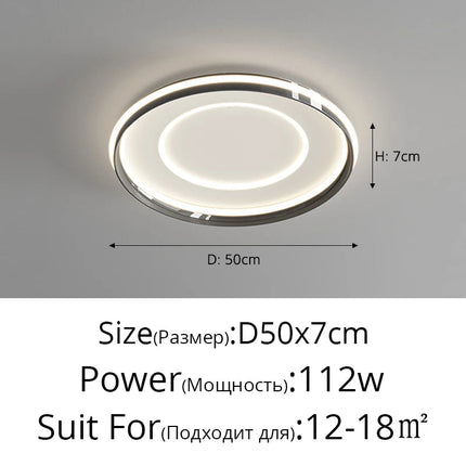 Plafonnier LED nordique au design créatif pour intérieur — LZ4X9QJ