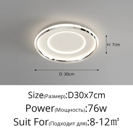 Plafonnier LED nordique au design créatif pour intérieur — LZ4X9QJ