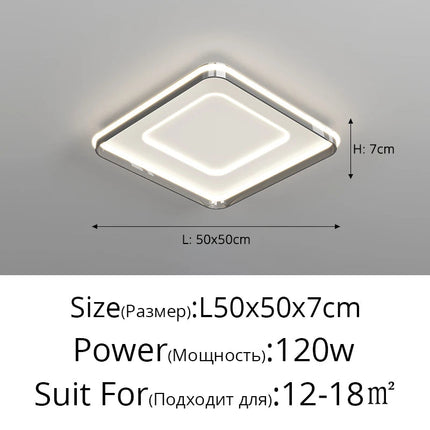 Plafonnier LED nordique au design créatif pour intérieur — LZ4X9QJ