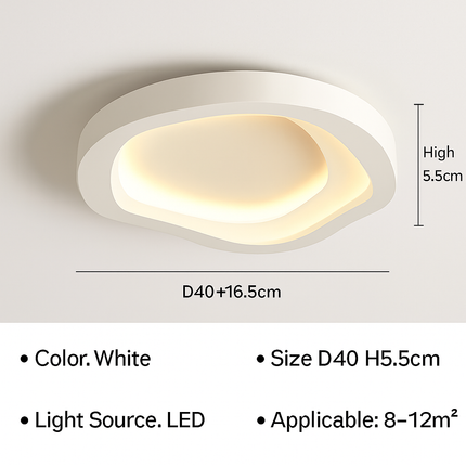 Plafonnier LED moderne pour salon, chambre et salle d’étude — LZ4X9P2