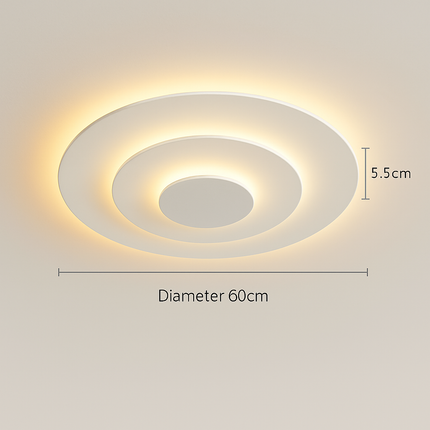 Plafonnier LED moderne pour salon, chambre et salle d’étude — LZ4X9P2