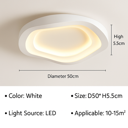 Plafonnier LED moderne pour salon, chambre et salle d’étude — LZ4X9P2