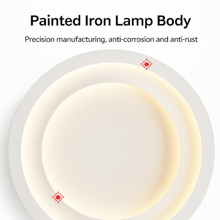 Plafonnier LED moderne pour salon, chambre et salle d’étude — LZ4X9P2