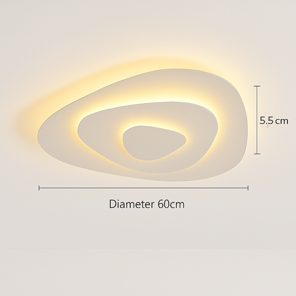 Plafonnier LED moderne pour salon, chambre et salle d’étude — LZ4X9P2