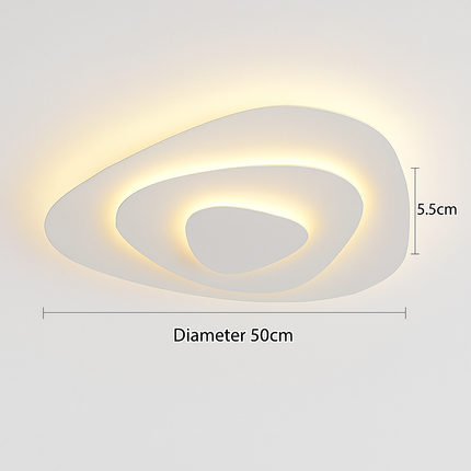 Plafonnier LED moderne pour salon, chambre et salle d’étude — LZ4X9P2