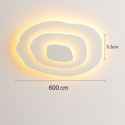 Plafonnier LED moderne pour salon, chambre et salle d’étude — LZ4X9P2
