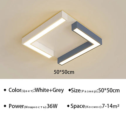 Plafonnier minimaliste moderne pour luminaires d’intérieur créatifs — LZ4P7X