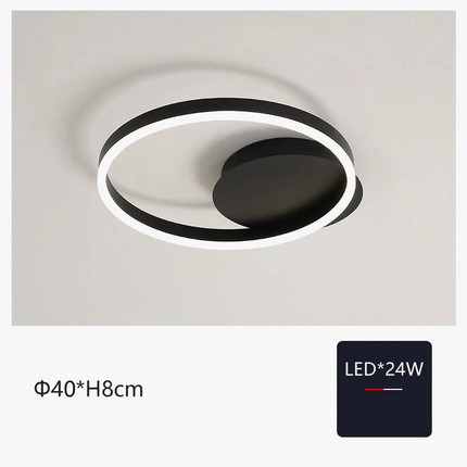 plafonnier moderne nordique éclairage haut de gamme design épuré