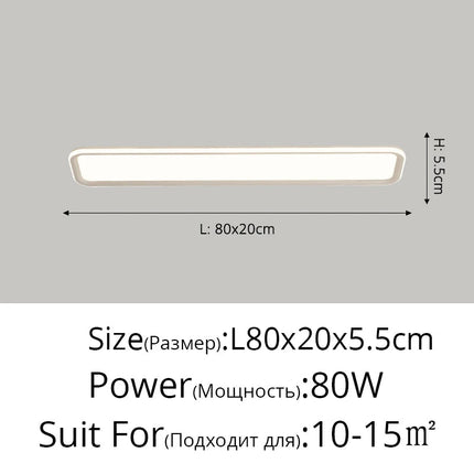 Plafonnier nordique simple pour balcon et entrée — LZ4T9XQ