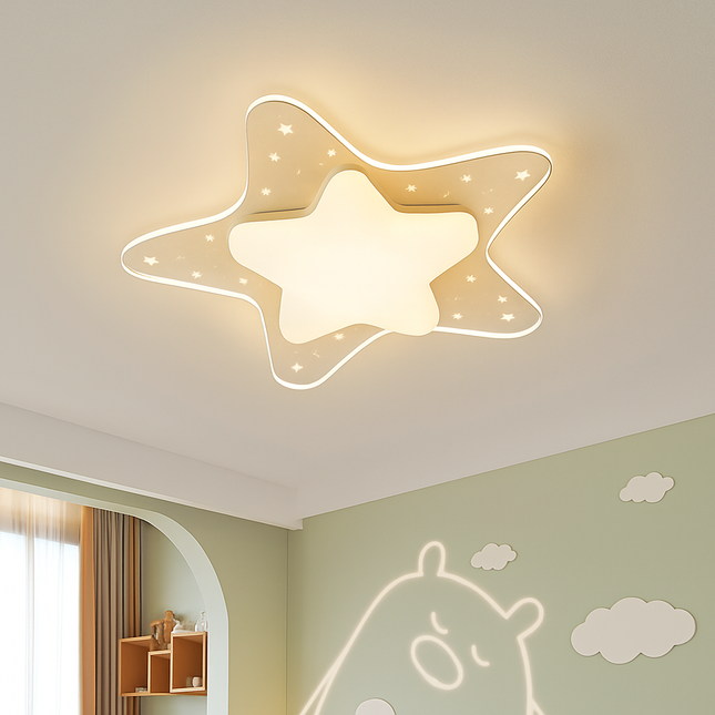 Plafonnier étoile moderne style nordique pour chambre enfant — LZ4X9P2