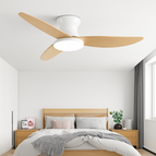 Grain de noyer noir / 52 pouces / 220V