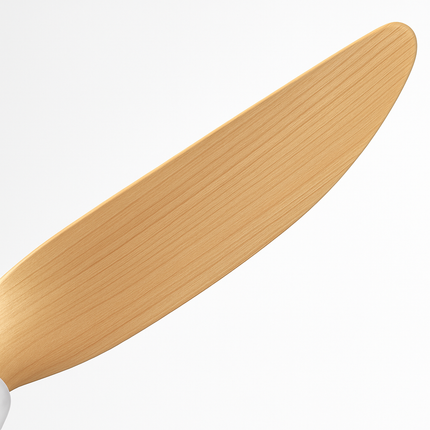 Plafonnier ventilateur moderne avec lumière et télécommande style nordique — LZ4X9P