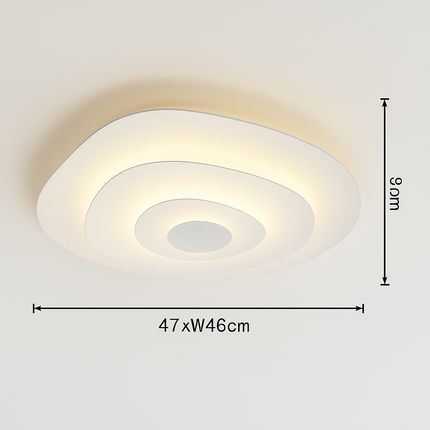 Plafonnier multicouche au design original et forme irrégulière — LZ4X9P2Q
