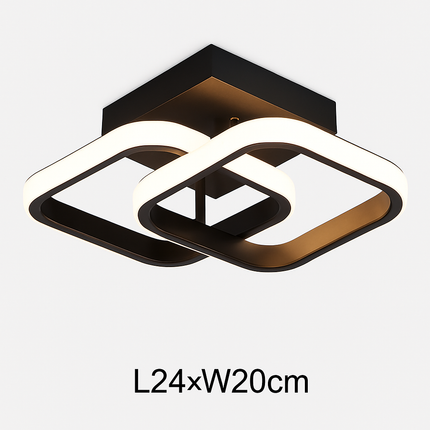 Plafonnier LED annulaire style nordique moderne — LZ4X9T2