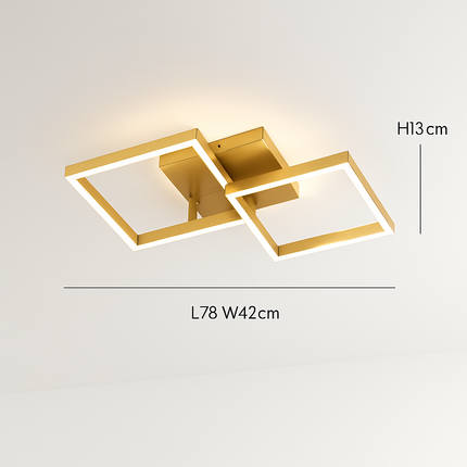 Plafonnier LED annulaire style nordique moderne — LZ4X9T2