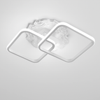Blanc L68x39cm / Blanc chaud