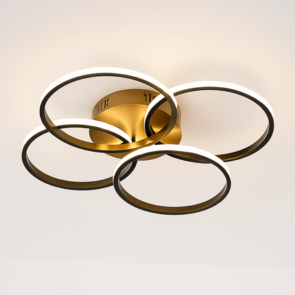 Plafonnier LED annulaire style nordique moderne — LZ4X9T2