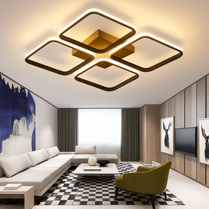 Plafonnier LED annulaire style nordique moderne — LZ4X9T2