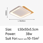 L 40cm 28W Blanc / Blanc froid, pas de télécommande