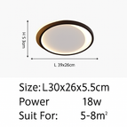 L 40cm 28W Blanc / Luminosité variable