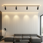 100cm 2 spots / Noir / Blanc chaud (sans télécommande)