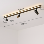 120cm 3 spots / Blanc / Blanc froid (sans RC)