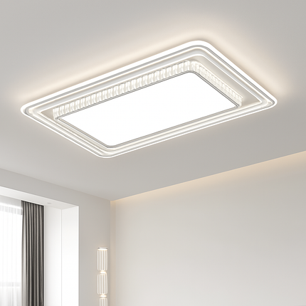Plafonnier nordique luxueux en cristal design simple — LZ4X9QJ
