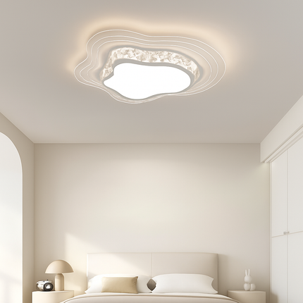 Plafonnier nordique luxueux en cristal design simple — LZ4X9QJ