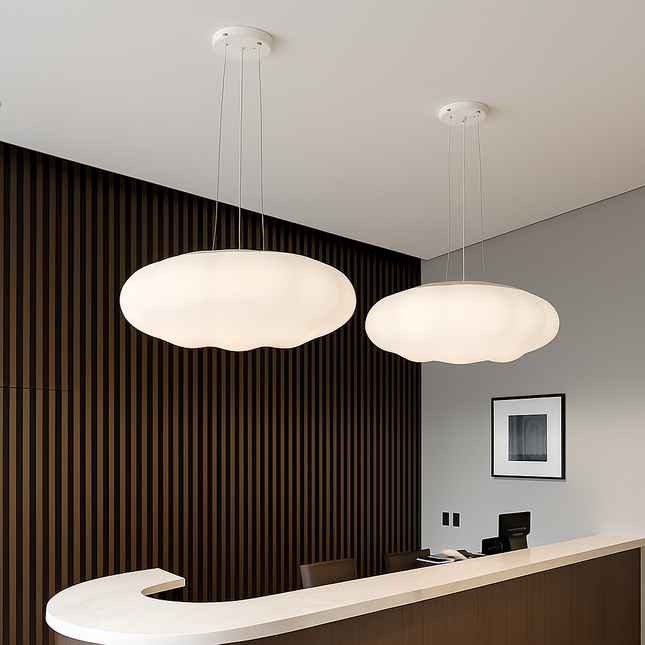 Plafonnier créatif en forme de nuage pour chambre d’enfant — LZ4X9T2