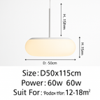 Style D 50CM / Cool White No Remote