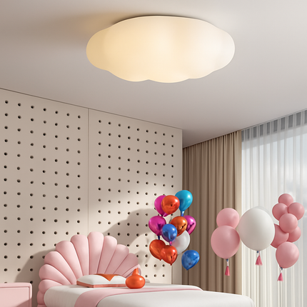 Plafonnier créatif en forme de nuage pour chambre d’enfant — LZ4X9T2