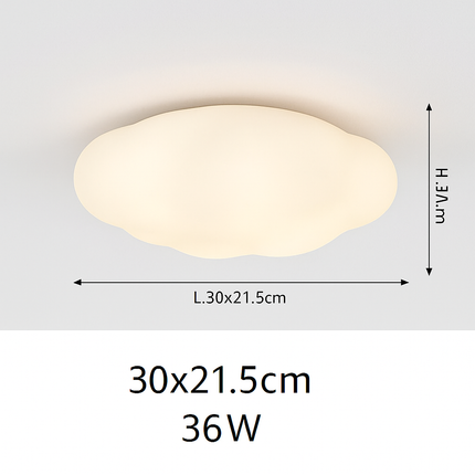 Plafonnier créatif en forme de nuage pour chambre d’enfant — LZ4X9T2