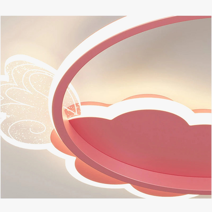 Plafonnier nuage mignon pour chambre de princesse fille — LZ4X9P